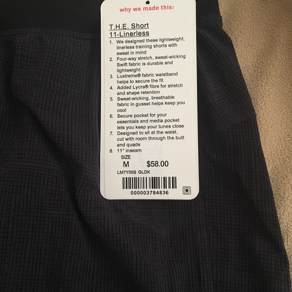 Men’s Lululemon shorts